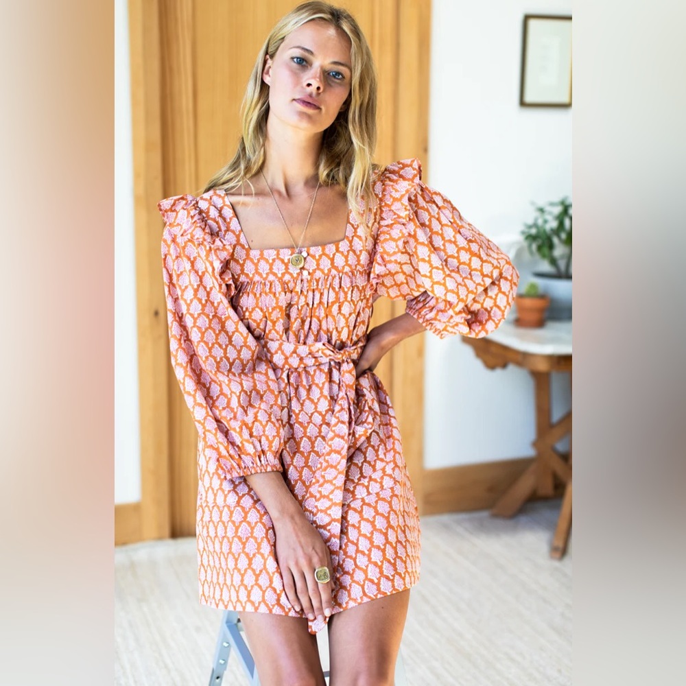 Emerson Fry ADELINA LONG SLEEVE DRESS - GIGI ORGANIC Medium